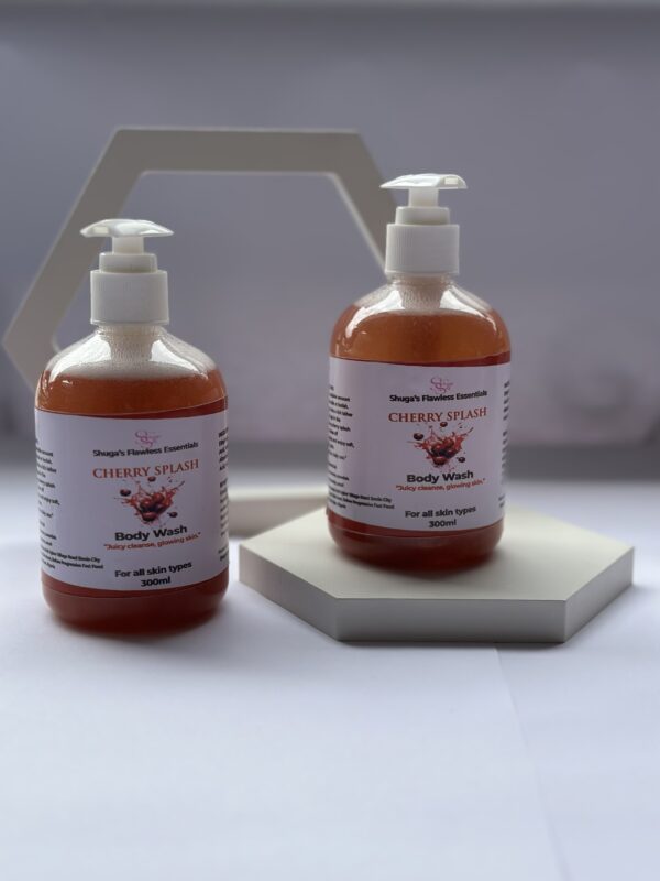 Cherry splash body wash