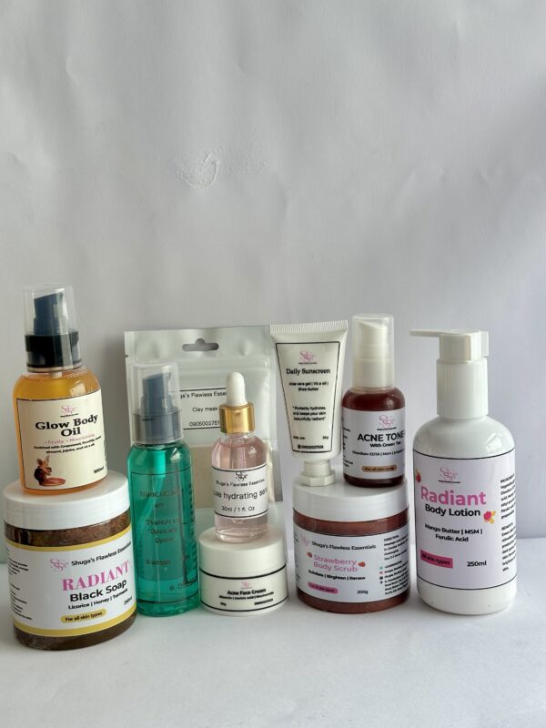 Radiant and pimples kit