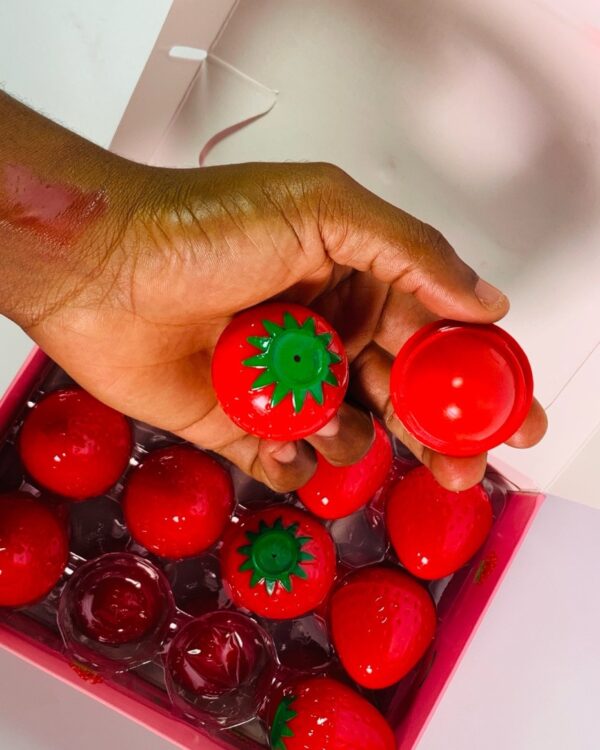 Strawberry lip balm