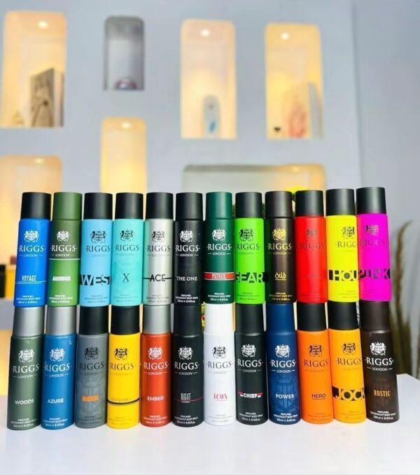 Riggs body spray