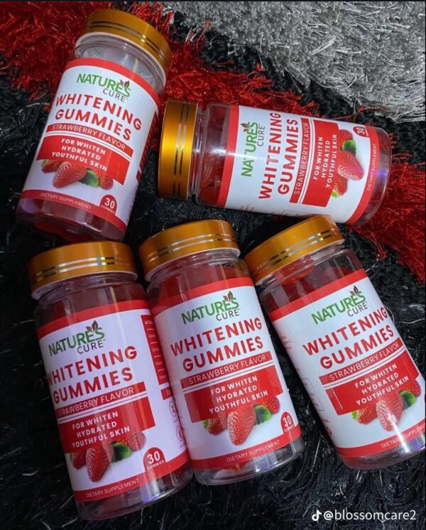 Natures cure whitening gummies
